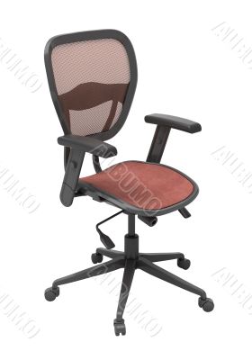 Modern office chair isolated