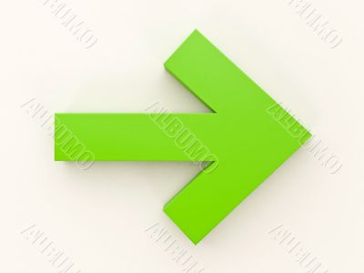 Navigation arrow