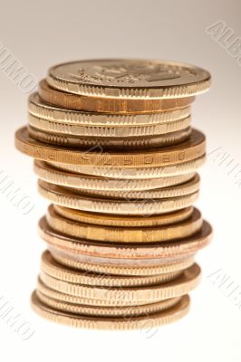 Stack of coins