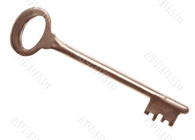 Door key isolated