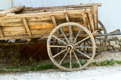 Wheel from cart