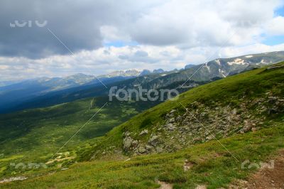 High mountains