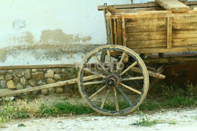 Wheel from cart