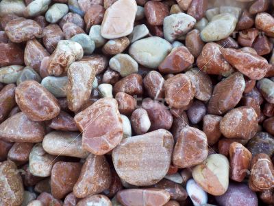Pebble stones close up. 