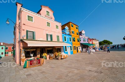 Italy Venice Burano island