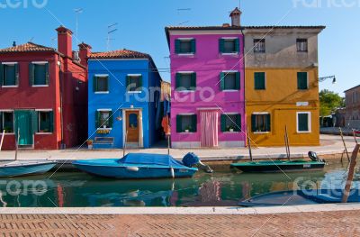 Italy Venice Burano island