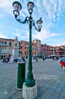 Venice Italy campo San stefano