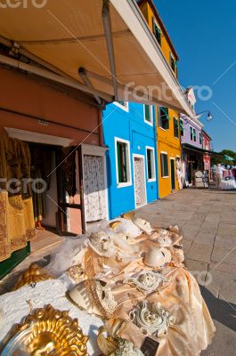 Venice Italy burano souvenir shop