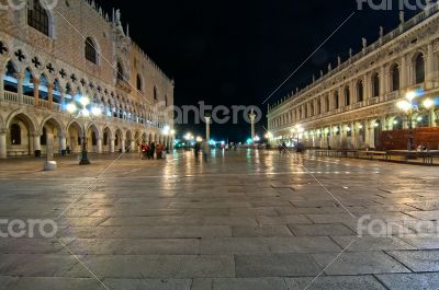 Venice Italy Saint Marco square view