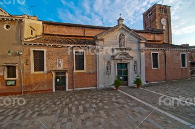 Venice Italy San Nicolo dei mendicoli church