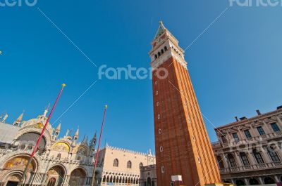 Venice Italy Saint Marco square view