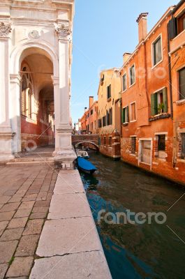 Venice Italy scuola San Rocco back view