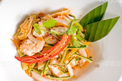 fresh seafood thai salad