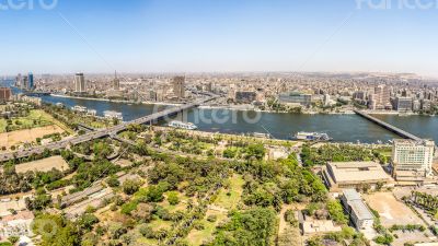 Aerial view of Cairo