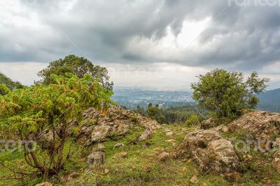 View from Mount Entoto 