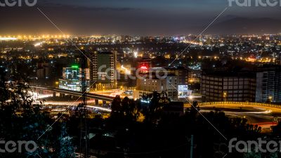 Aerial view of Addis Ababa