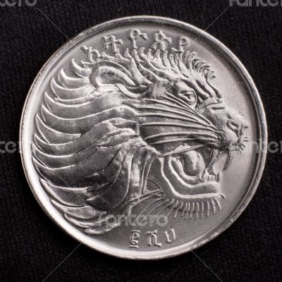 Lion of Judah on a coin