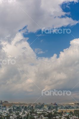 Clouds over Addis