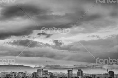 Aerial view of Addis Ababa