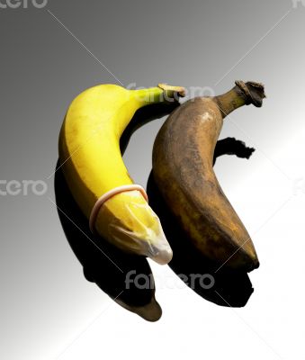 banana with condom