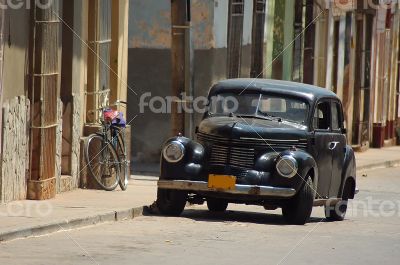 Opel KapitÃ¤n in Trinidad de Cuba