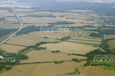 View from a plane