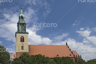 St Mary church in Berlin