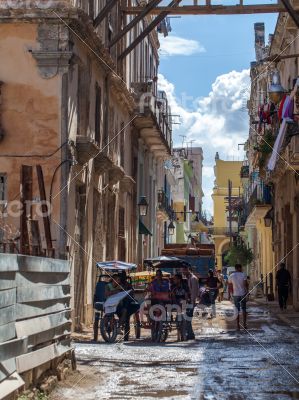Caribbean Cuba Havana street life