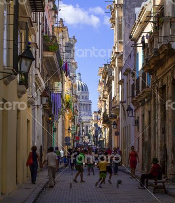 Caribbean Cuba Havana street life