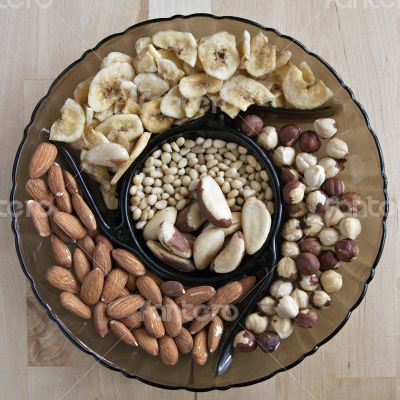 Nuts plate