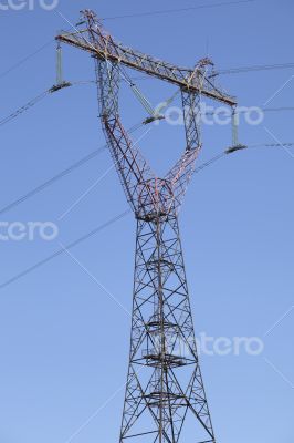 Power transmission pole