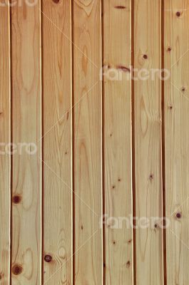 Wooden plank wall