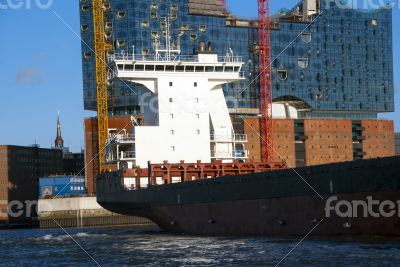 View of the Elbe Philharmonic Hall 