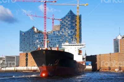 View of the Elbe Philharmonic Hall 