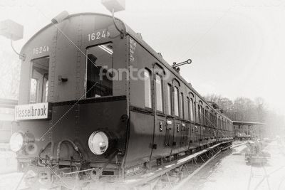 Old disused Railcar
