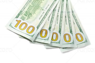 New 100 usd cash