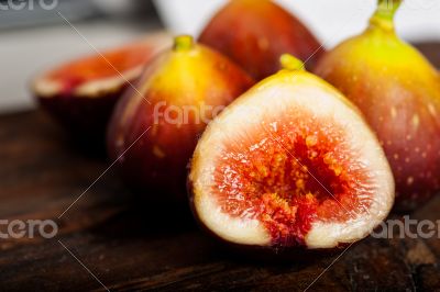 fresh figs over old wood
