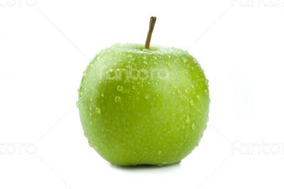 close-up of an apple