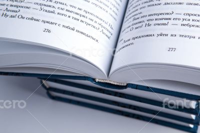 stack of books