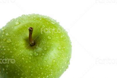 close-up of an apple