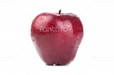 close-up of an apple