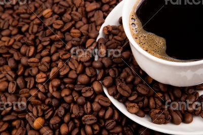 cup of black coffee