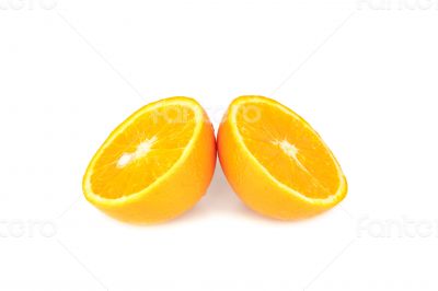 a ripe orange