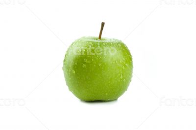 close-up of an apple