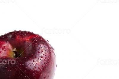 close-up of an apple