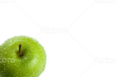 close-up of an apple