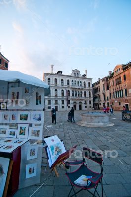 Venice  Italy unusual pittoresque view
