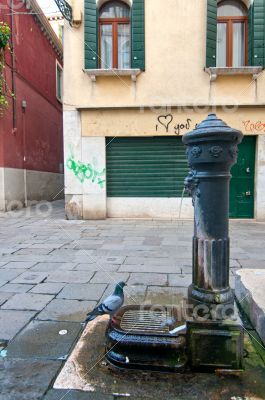 Venice  Italy unusual pittoresque view