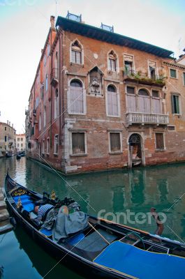 Venice  Italy unusual pittoresque view
