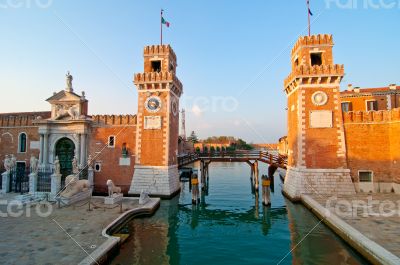Venice Italy Arsenale 